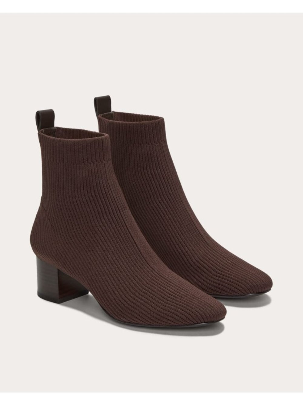 Everlane The Glove Boots in Dark Brown 9.5 New with box Womens Knit Ankle Bootie